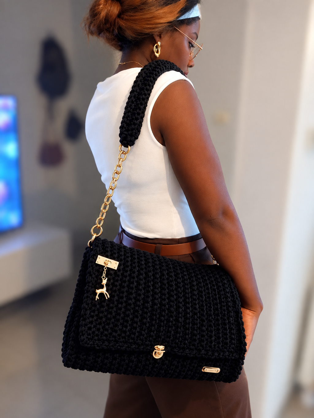 Sac a main au crochet
